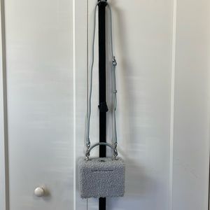 Brandon Blackwood Mini Kendrick trunk blue shearling no dustbag